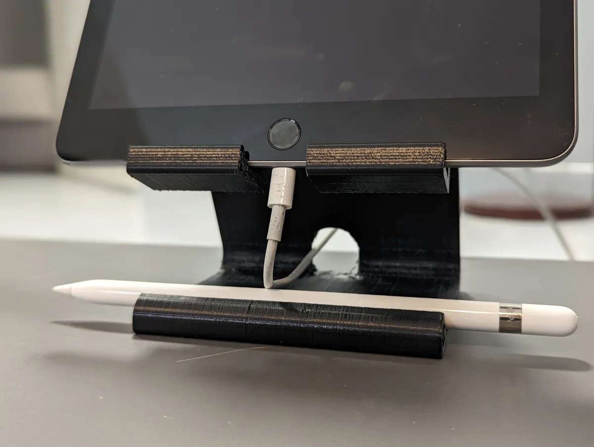 iPad & Apple Pencil Stand, photo 4 of 4 - iPad & Apple Pencil Stand Mobile & Device Accessories