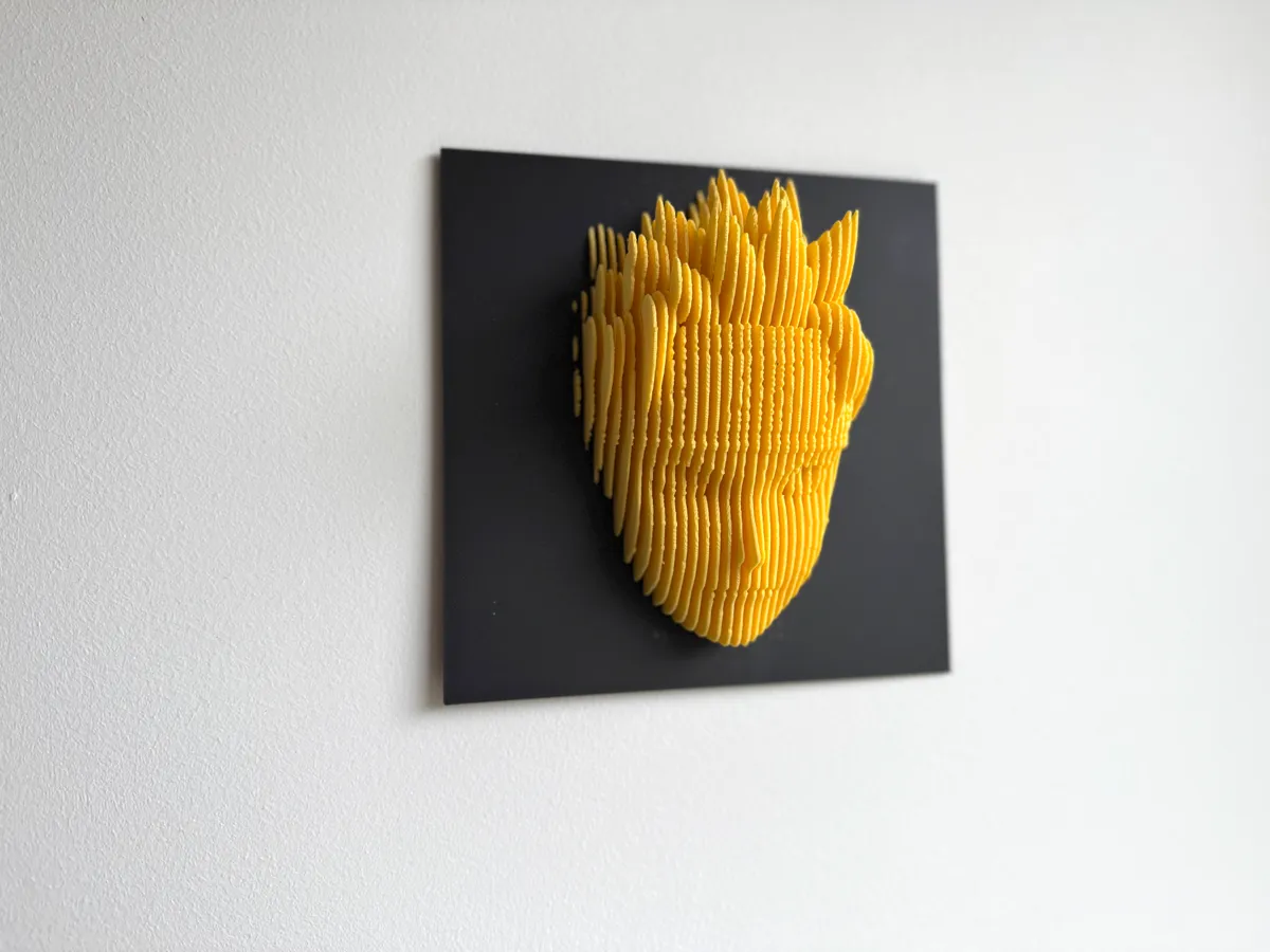 Naruto Wall Art Layered Sculpture, photo 3 of 4 - Naruto Wall Art Layered Sculpture Home Decor Items