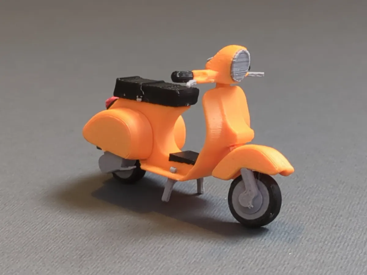 Italian Vespa kit card