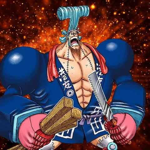 Franky One Piece outfit Wano, photo 3 of 3 - Franky One Piece outfit Wano Figurines & Collectibles