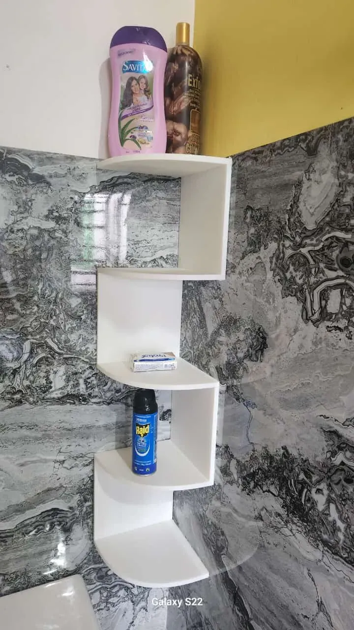 Modular Corner Shelf, Expandable and Easy to Hang, photo 4 of 4 - Modular Corner Shelf, Expandable and Easy to Hang Storage & Organisation