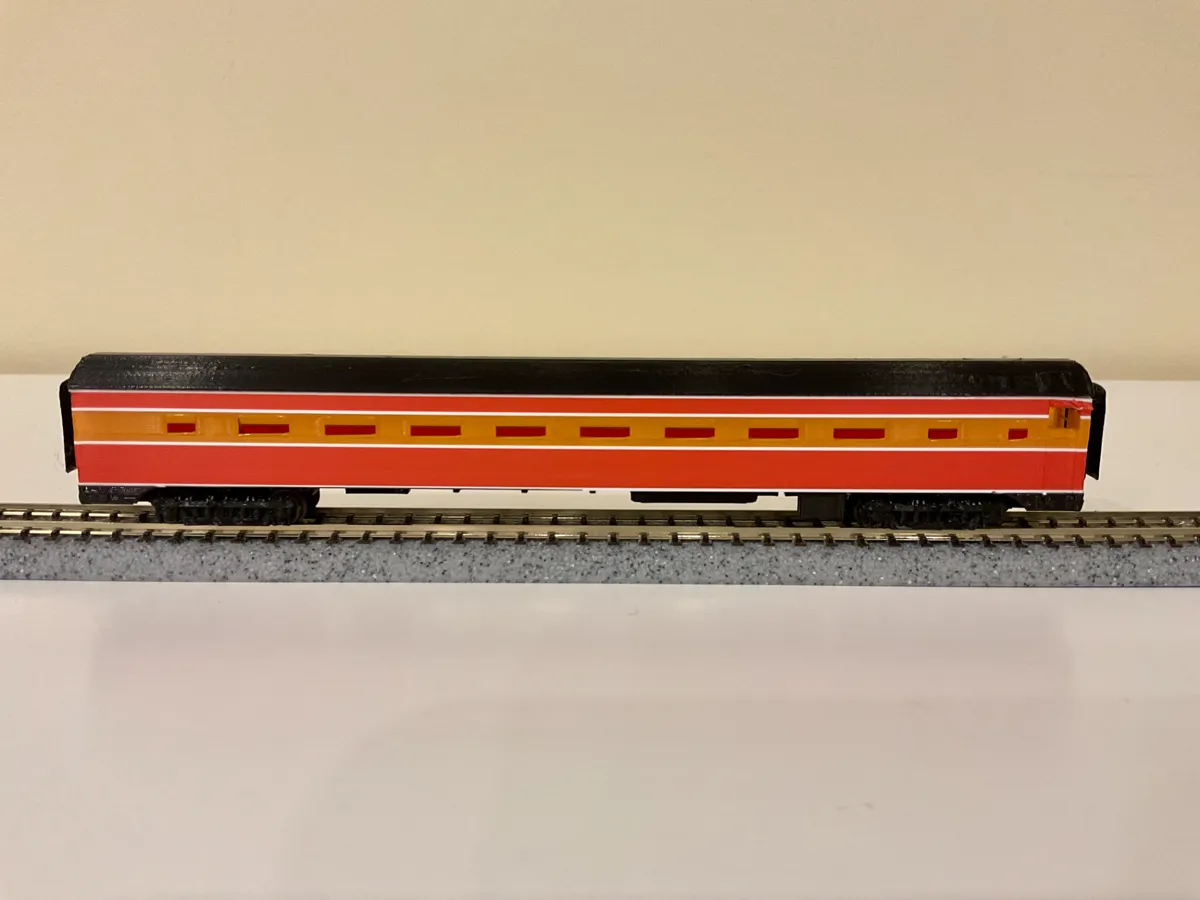 N Scale 85' Smooth Side Passenger Car - Coach