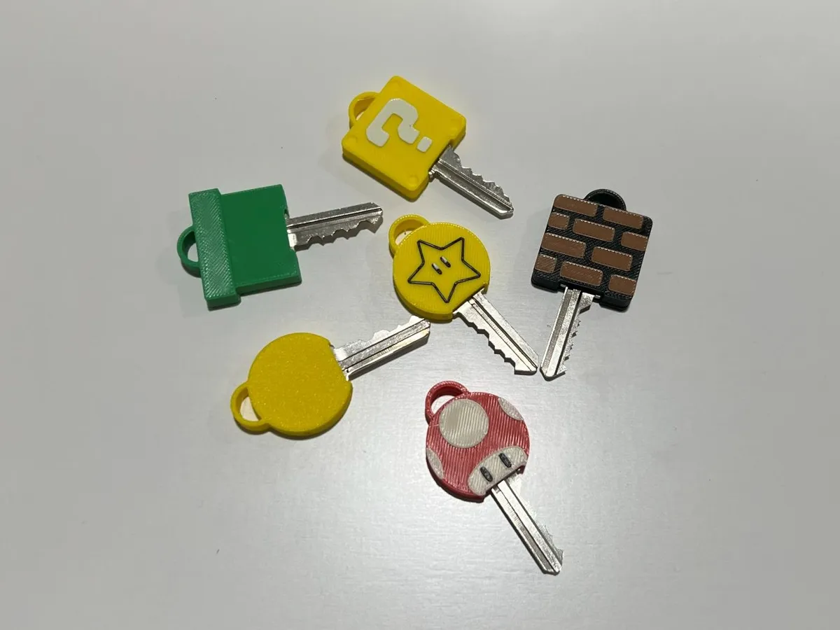 Mario pack key covers