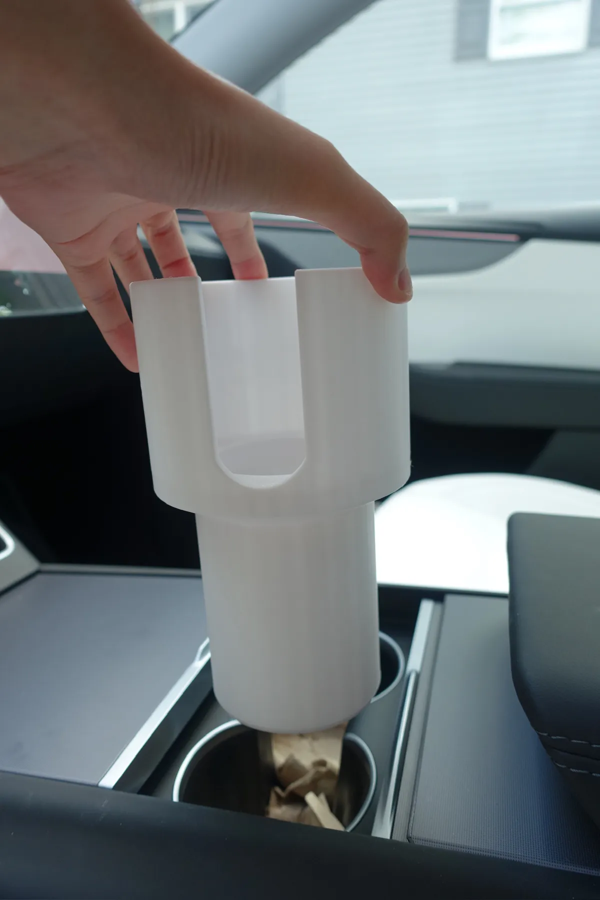 Tesla Model 3/Y Cup Holder Extender, photo 3 of 4 - Tesla Model 3/Y Cup Holder Extender Car & Vehicle