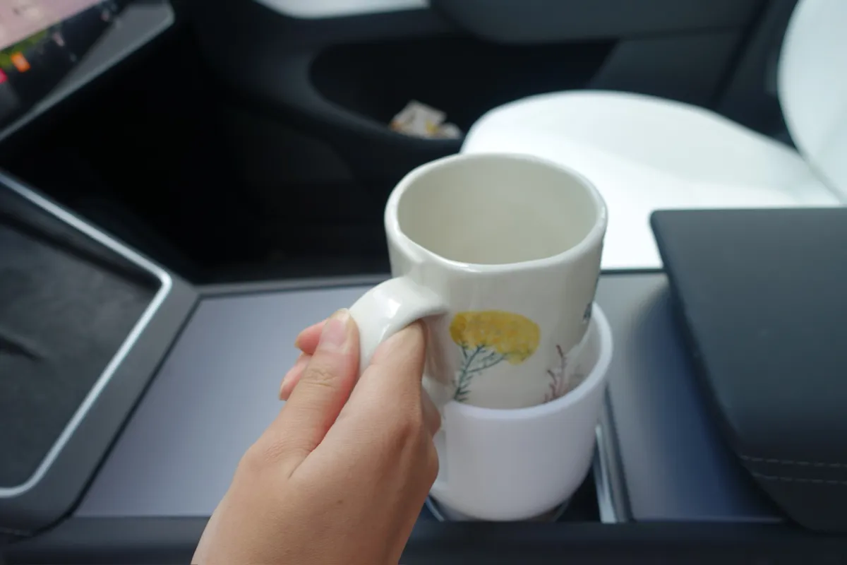 Tesla Model 3/Y Cup Holder Extender, photo 4 of 4 - Tesla Model 3/Y Cup Holder Extender Car & Vehicle