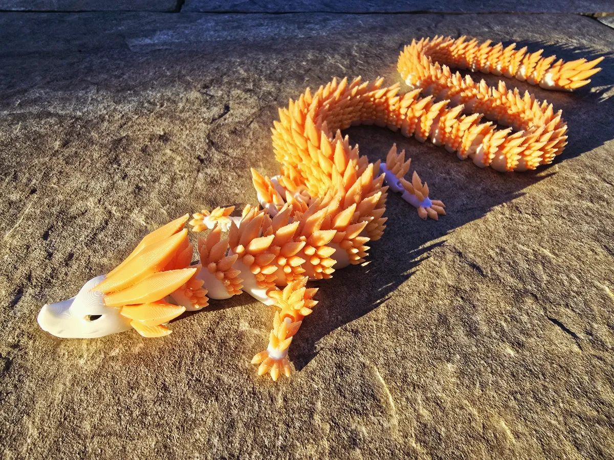 Flexi Crystal Dragon, photo 3 of 4 - Flexi Crystal Dragon Fidget & Sensory Toys