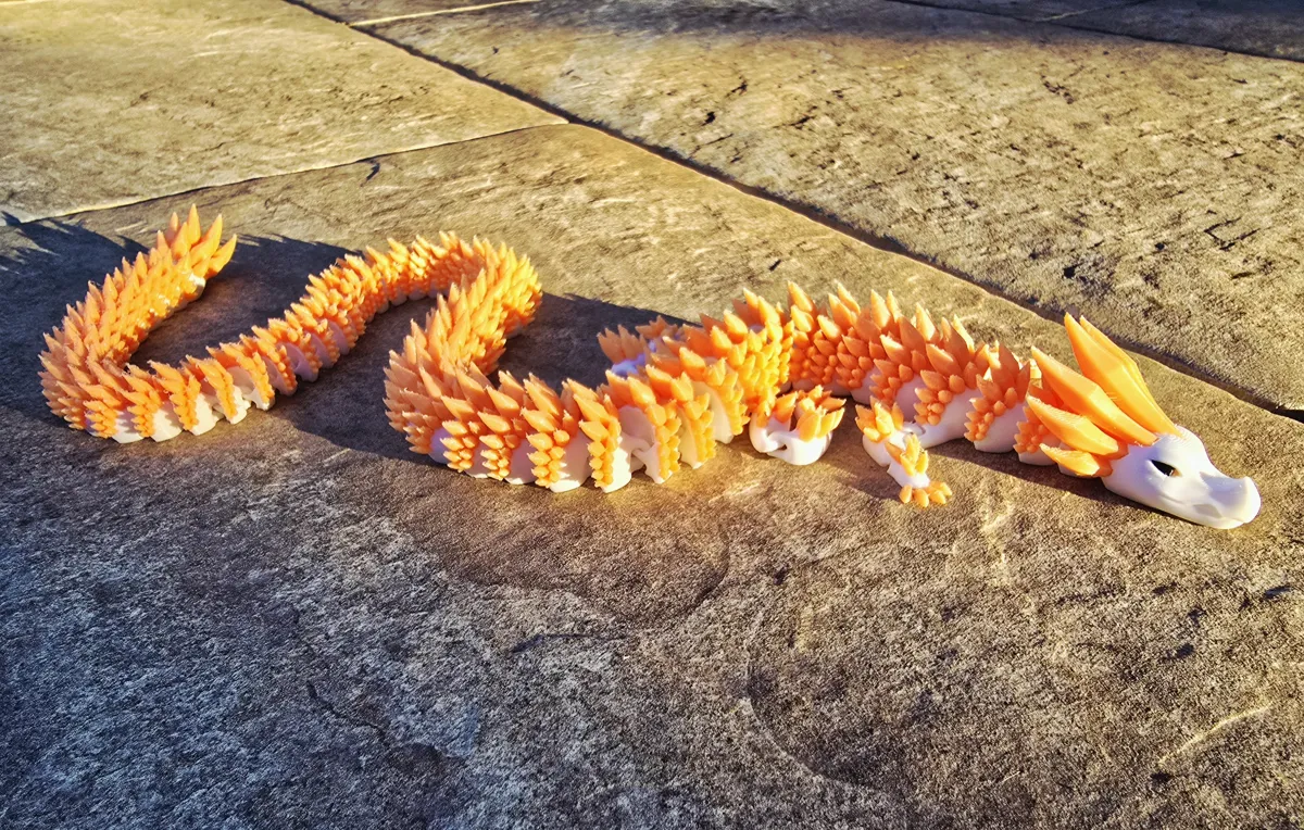 Flexi Crystal Dragon, photo 4 of 4 - Flexi Crystal Dragon Fidget & Sensory Toys