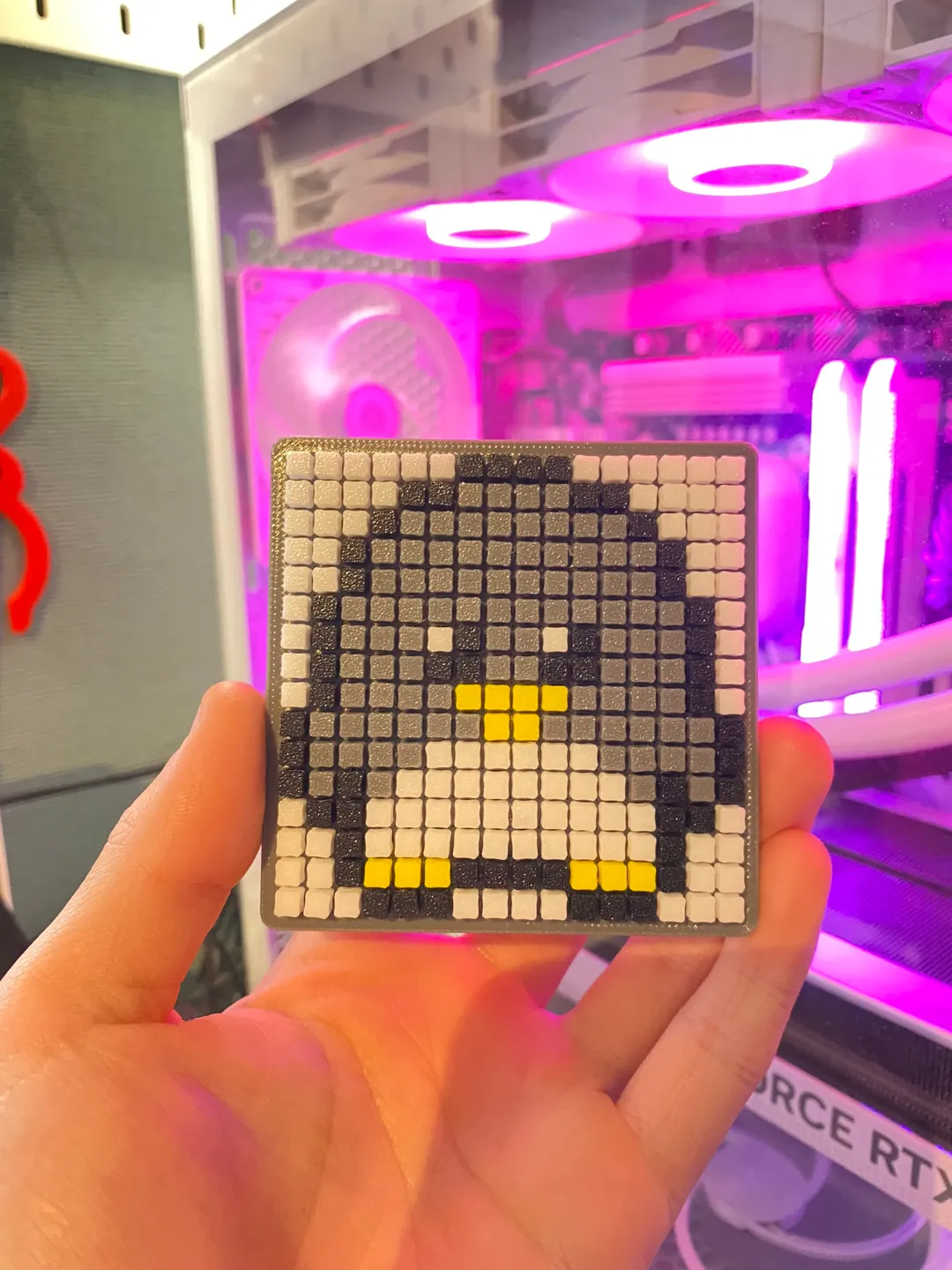 Desk Penguin Pixel Art Puzzle Mini