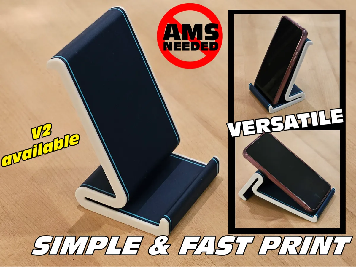 Two-Way Minimalist Phone Stand