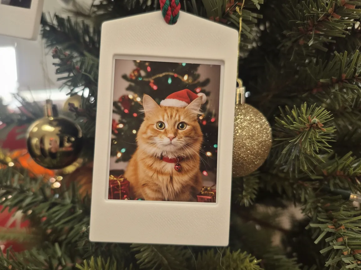 Photo Ornament Frame Fits Polaroid Instax Mini