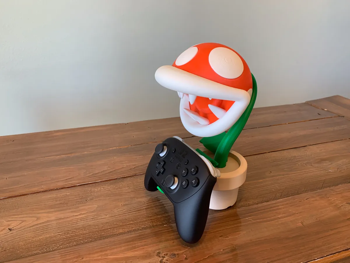 Piranha Plant-Switch Controller-Super Smash Bros, photo 3 of 4 - Piranha Plant-Switch Controller-Super Smash Bros Gaming Accessories