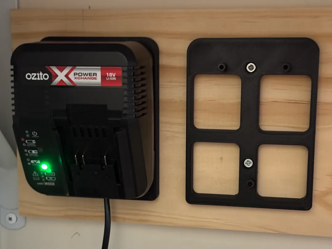 Ozito / Einhell Battery Charger Wall Mount