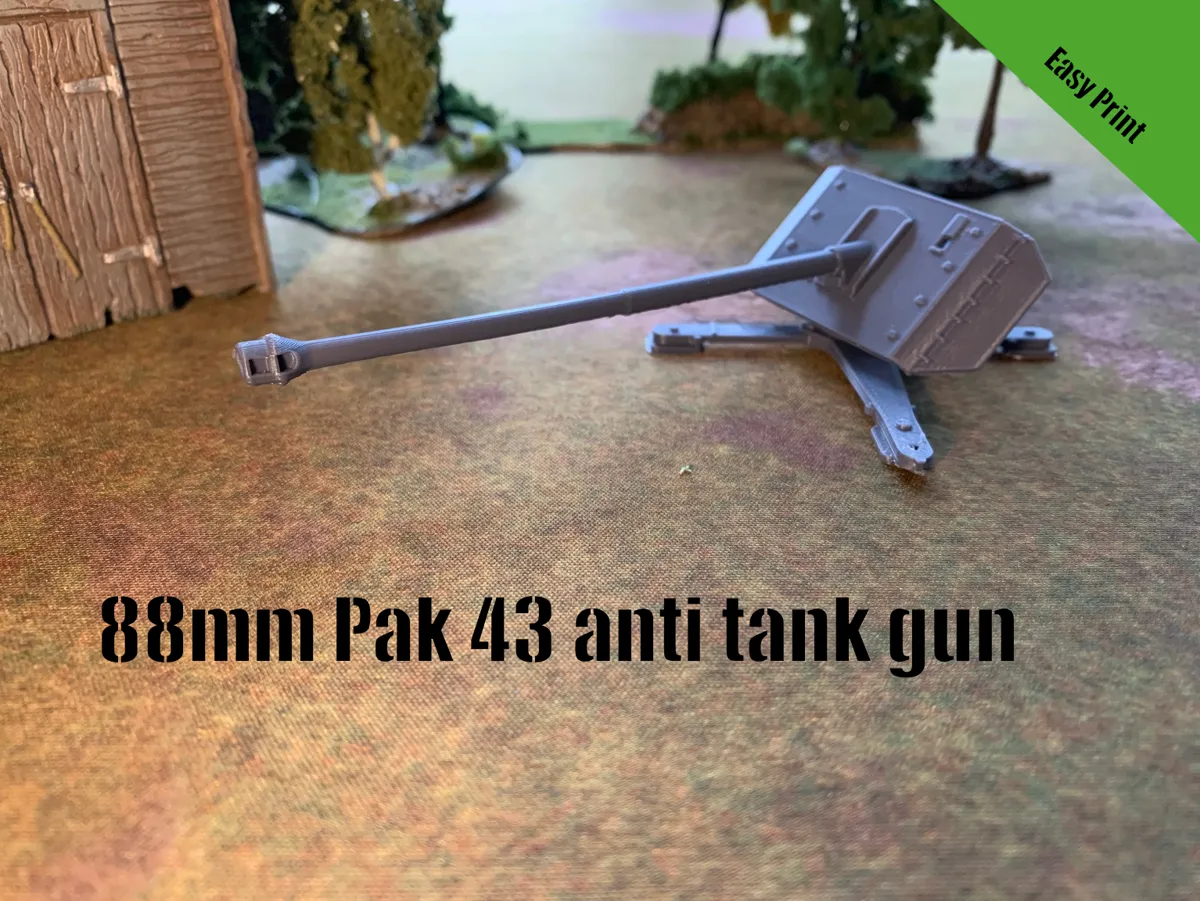 88mm Pak 43 anti tank gun