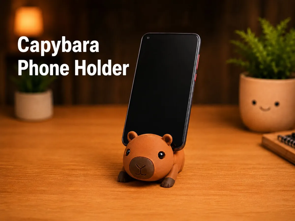 Capybara Phone Holder