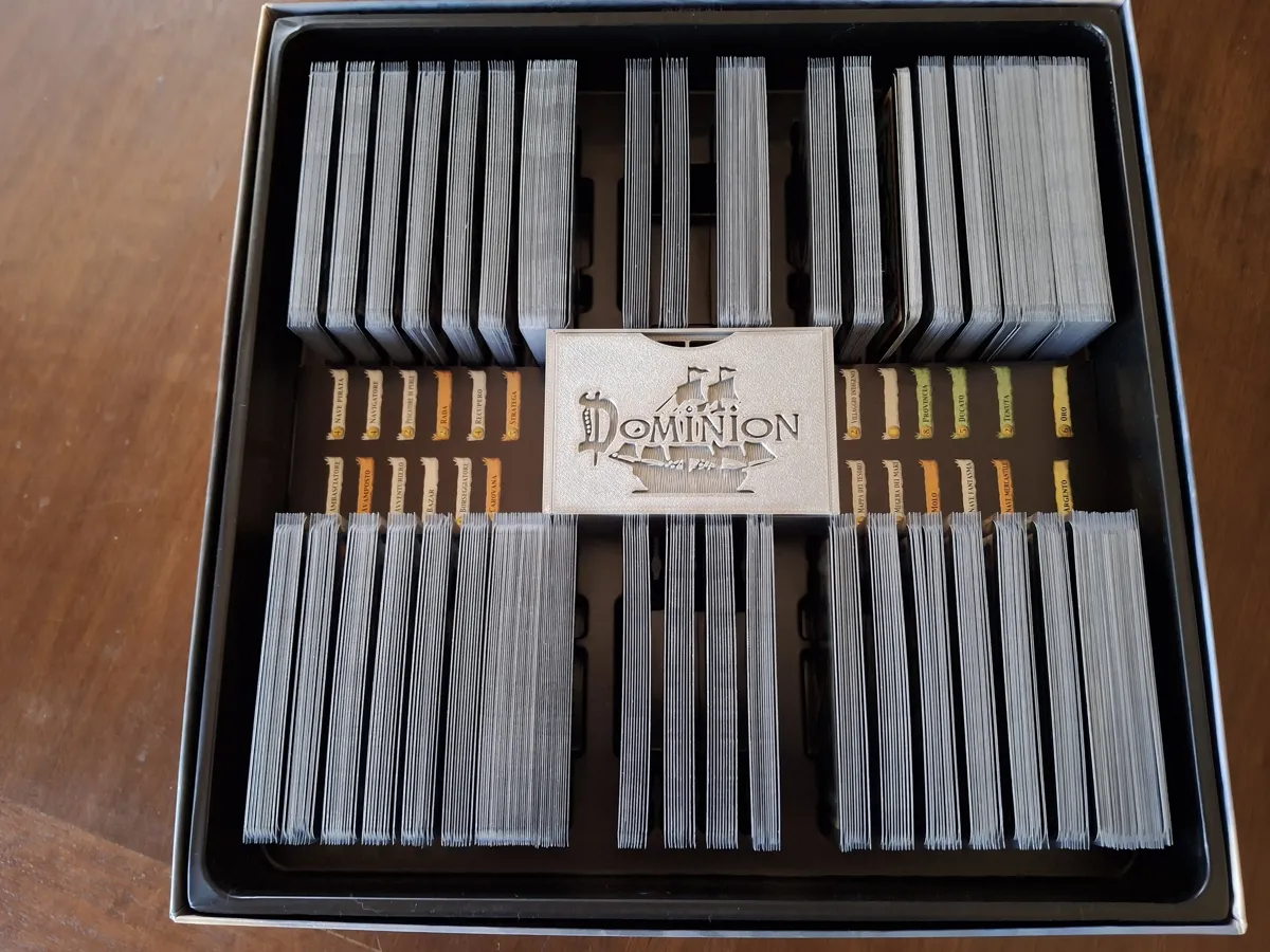 Dominion Seaside 1st ed, Token Trays & Mat Holder, photo 2 of 4 - Dominion Seaside 1st ed, Token Trays & Mat Holder Toys & Games