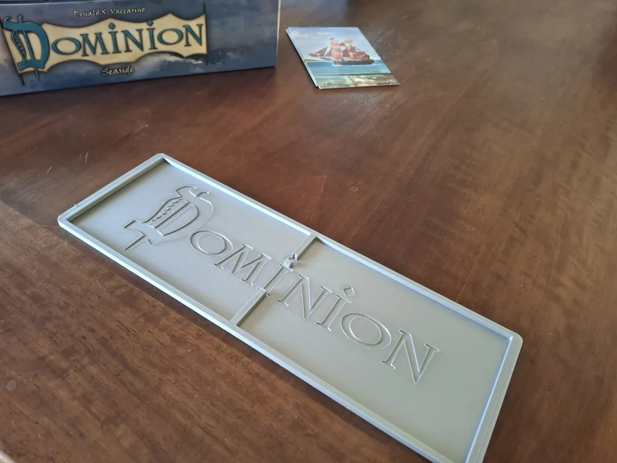 Dominion Seaside 1st ed, Token Trays & Mat Holder, photo 4 of 4 - Dominion Seaside 1st ed, Token Trays & Mat Holder Toys & Games