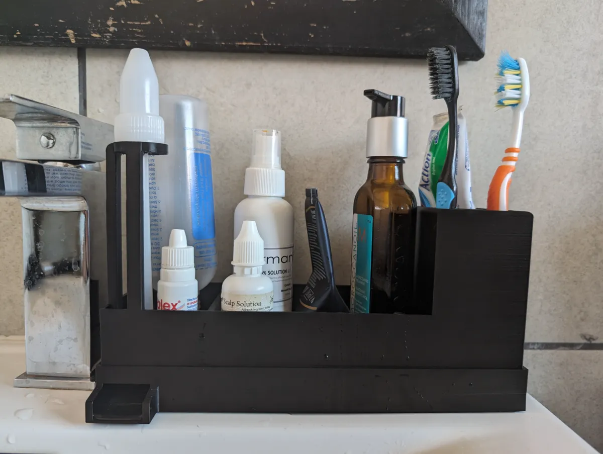 Toiletries Organiser with Drip Tray