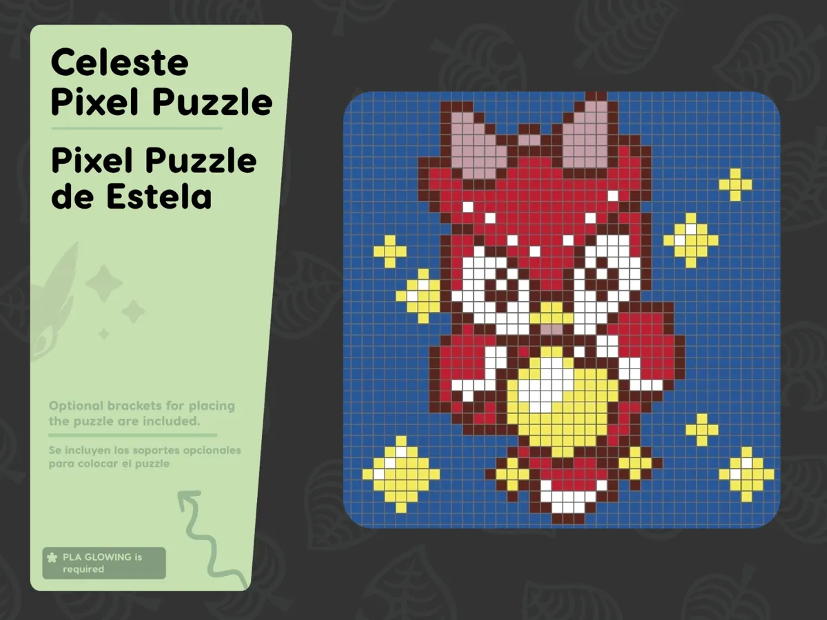 Celeste Pixel Puzzle (Animal Crossing) - Pixel Puzzles, in stock in India