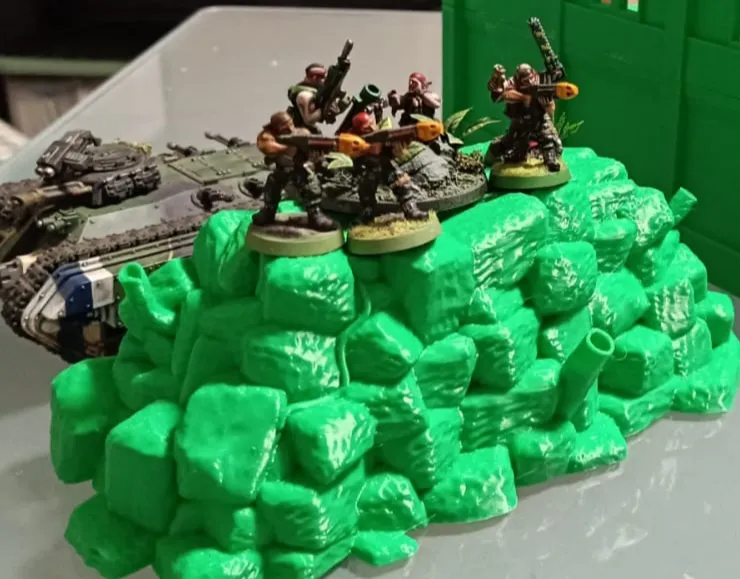 rubble for wh40K alternative to container
