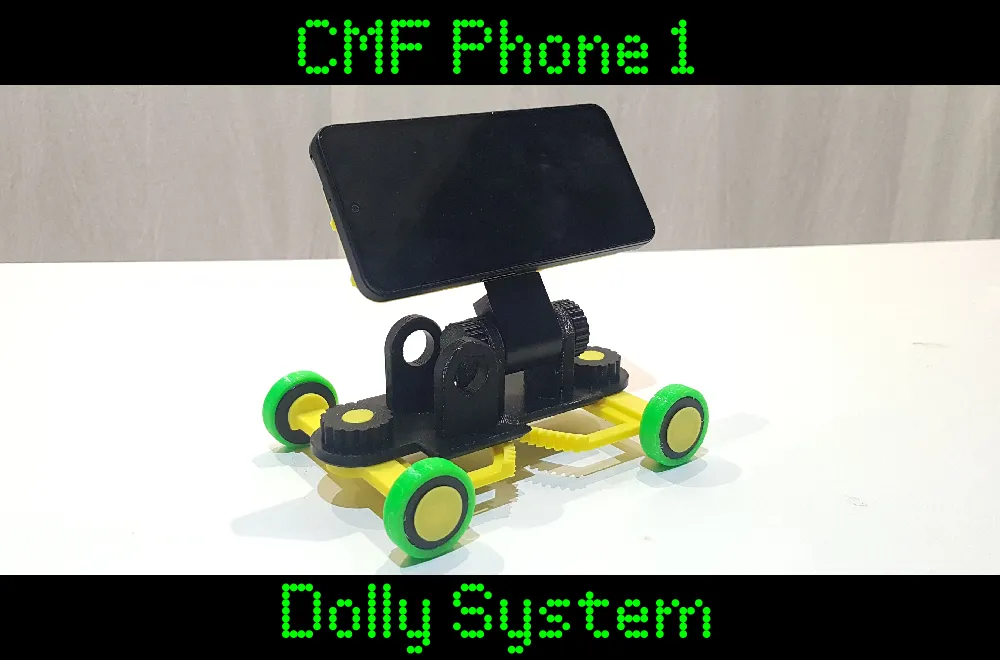 CMF Phone 1 Dolly Camera Rig, photo 2 of 4 - CMF Phone 1 Dolly Camera Rig Tools