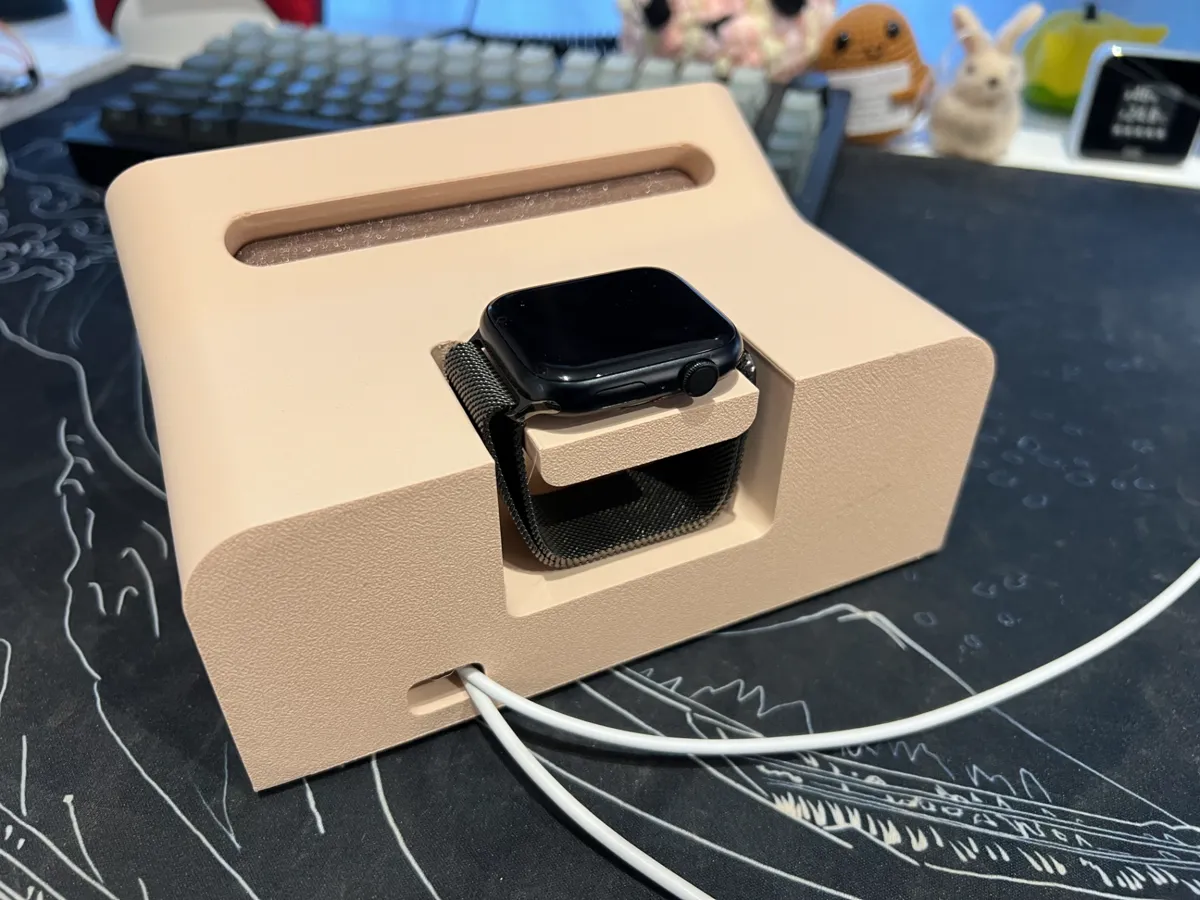 iPhone Standby Dock with Watch Charger, photo 4 of 4 - iPhone Standby Dock with Watch Charger Household