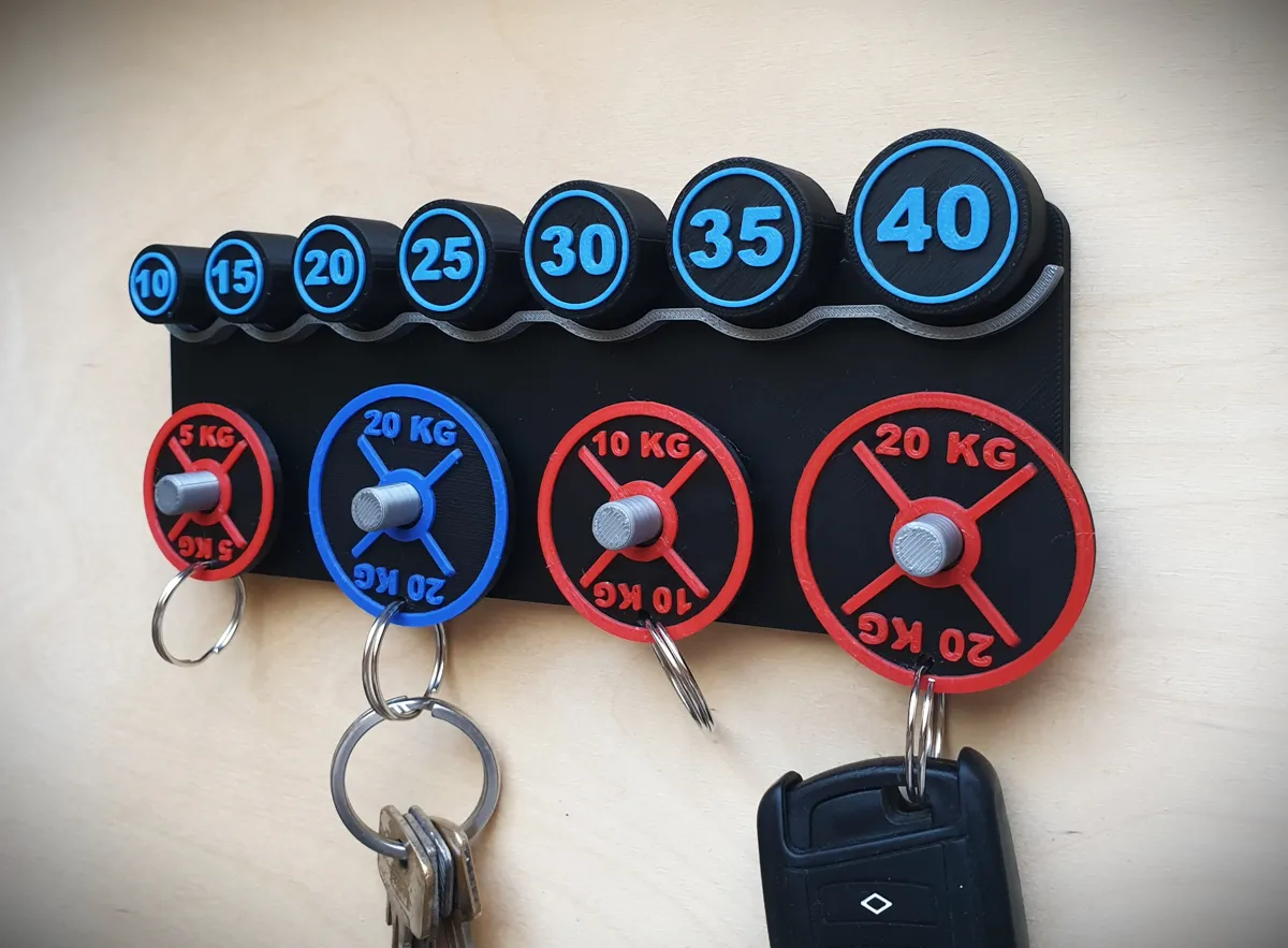 Gym Key Holder, photo 2 of 4 - Gym Key Holder Storage & Organisation