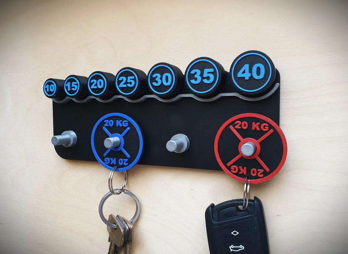 Gym Key Holder, photo 3 of 4 - Gym Key Holder Storage & Organisation