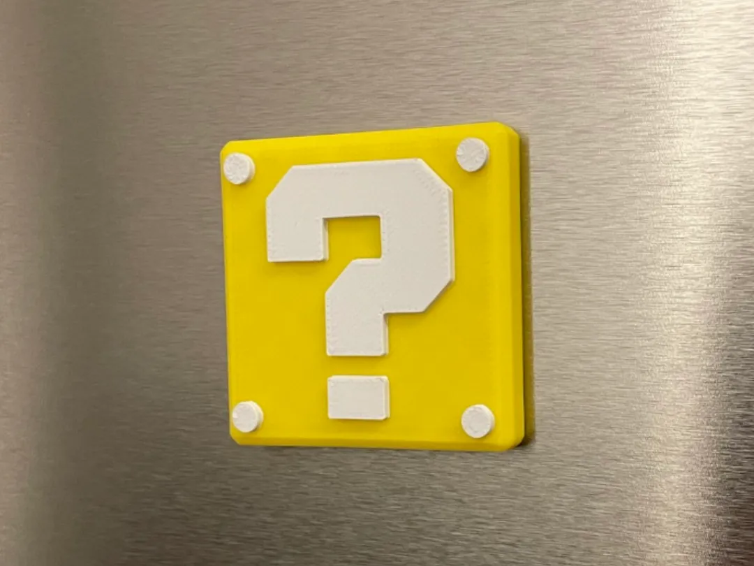 Super Mario fridge magnet