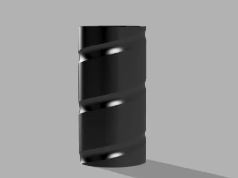 Spiral Vase V1 - Decor, in stock in India