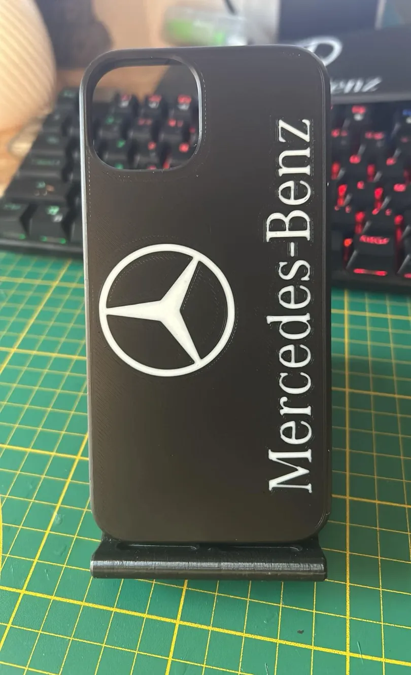 Mercedes-Benz Themed iPhone 14/15 Case - Mobile Holders for Bike & Car, in stock
