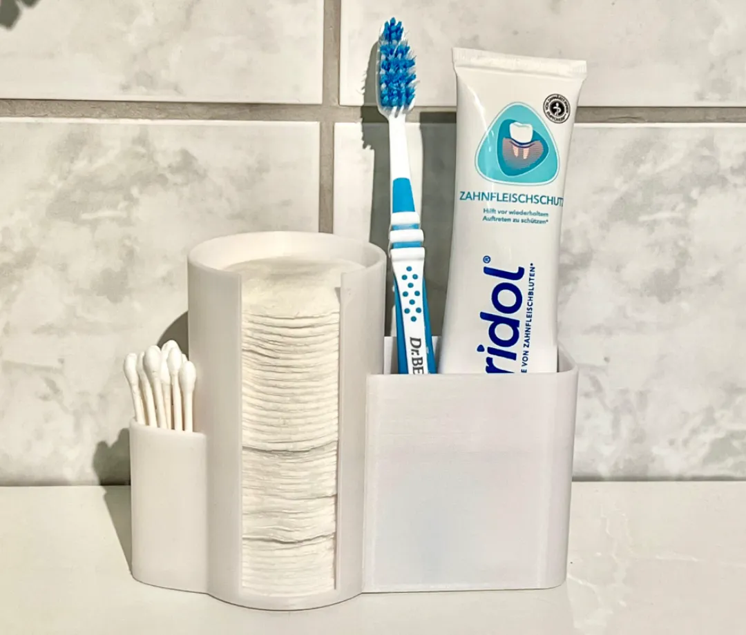 Bathroom Organizer - Swabs, Cotton Pads and misc - Home Accents, in stock in India