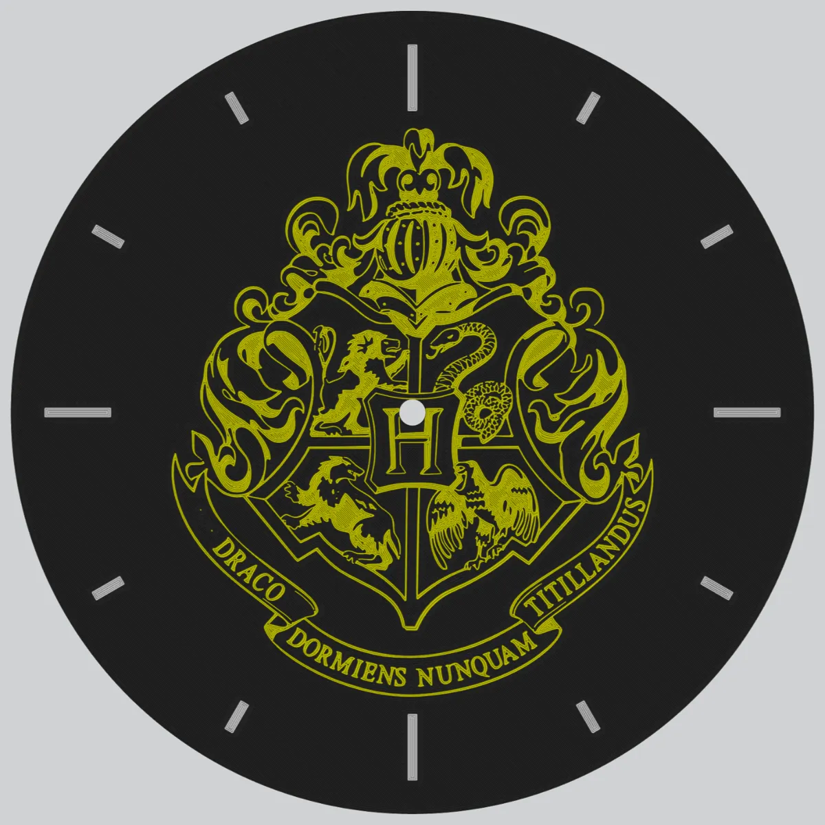 Hogwarts clock, photo 3 of 3 - Hogwarts clock Household
