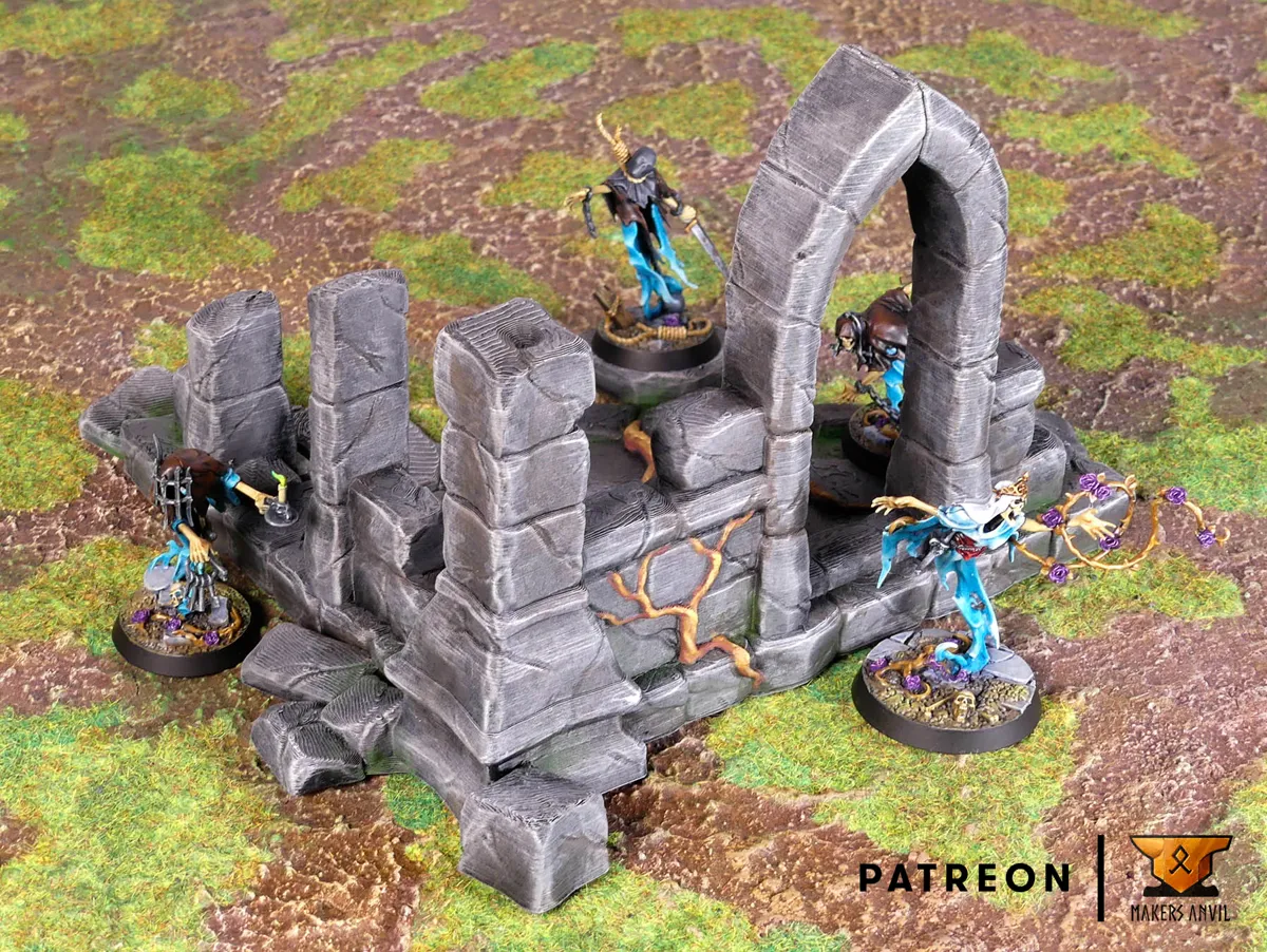 Ruined Corner, photo 3 of 4 - Ruined Corner Miniatures