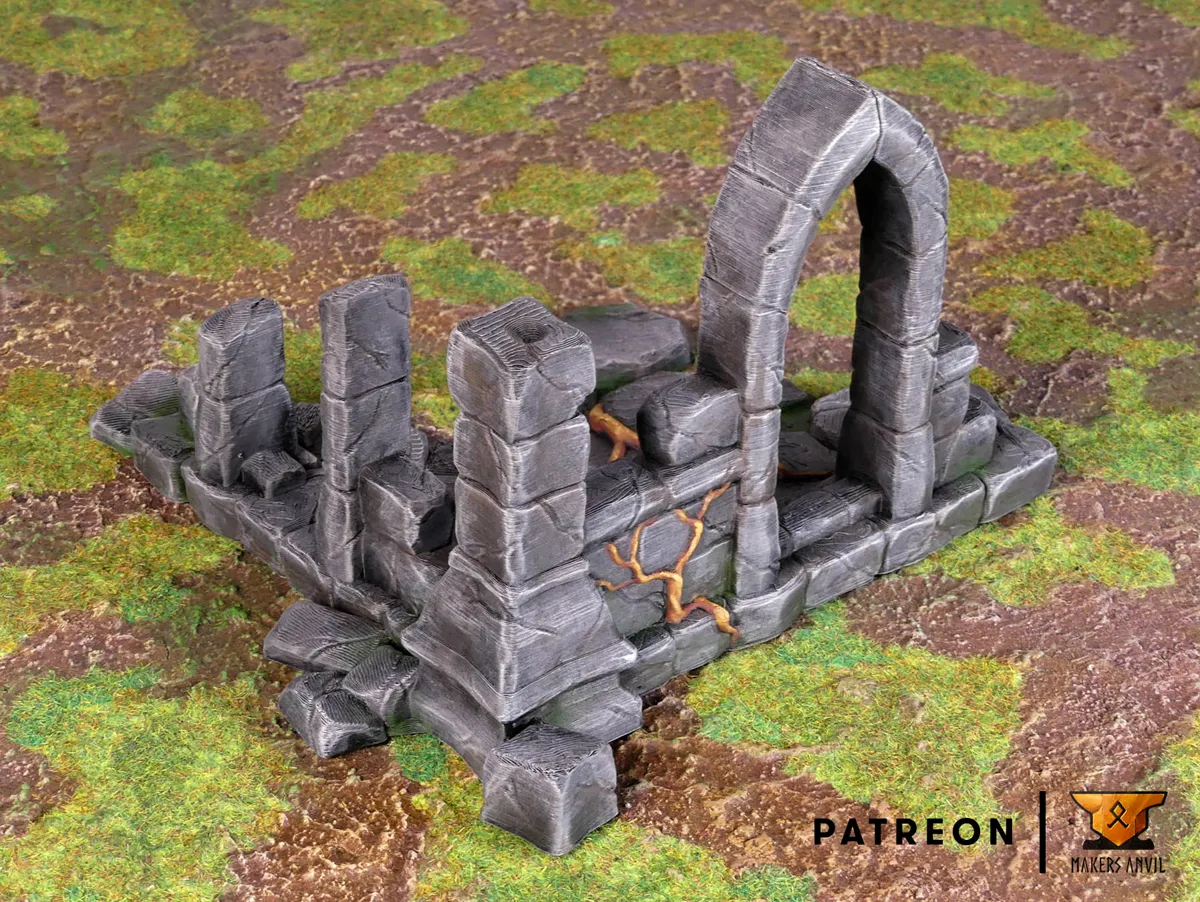 Ruined Corner, photo 4 of 4 - Ruined Corner Miniatures
