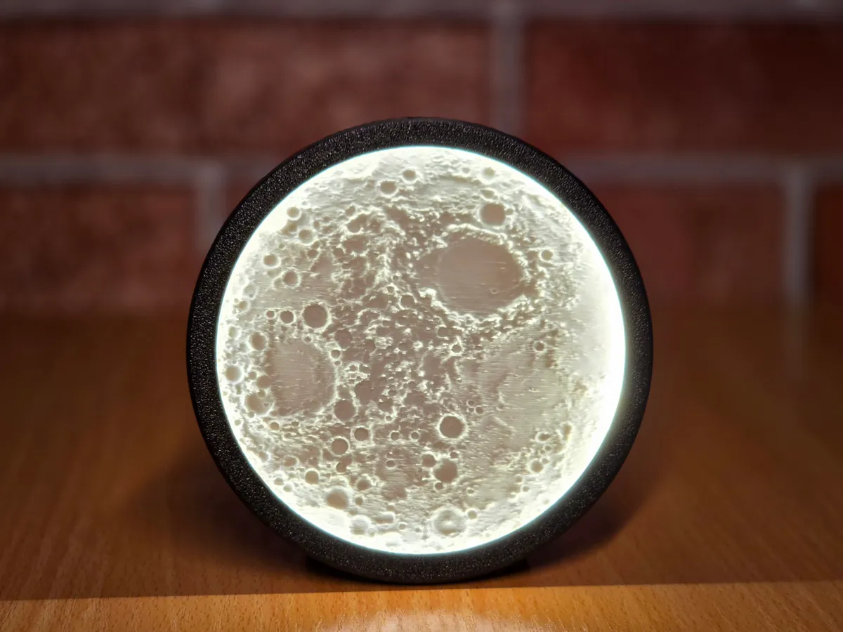 Moon lamp, photo 3 of 4 - Moon lamp Household