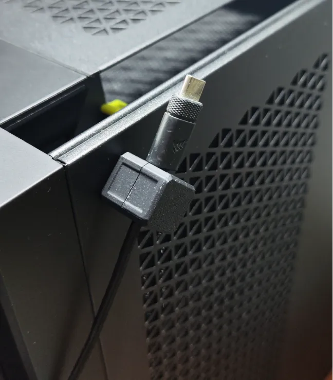 Magnetic USB Cable Holder