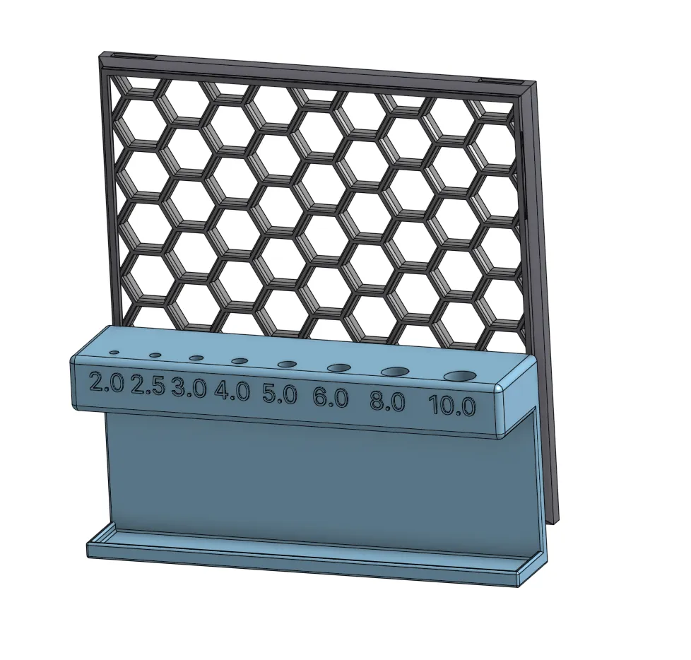 Allen Hex Key holder for HSW, photo 2 of 3 - Allen Hex Key holder for HSW Tools & Workshop