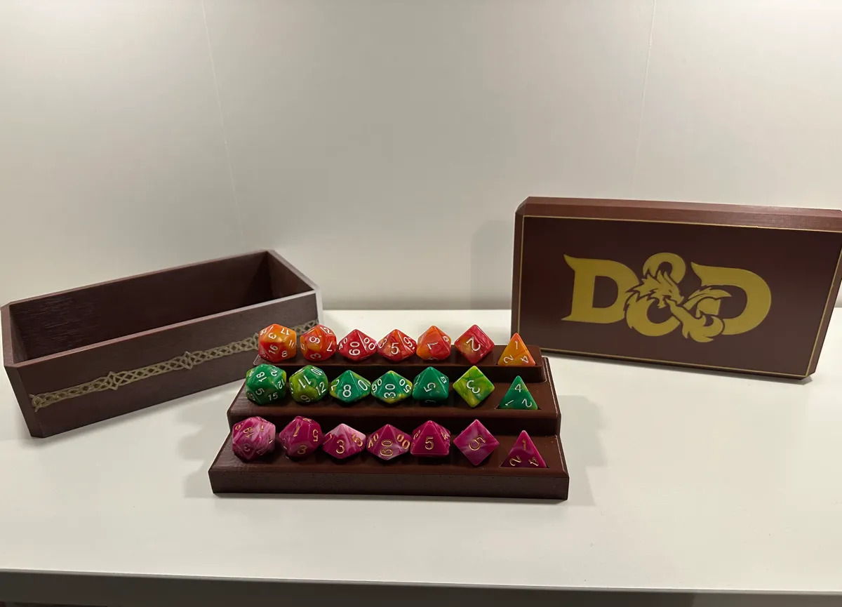 Dice Box + Dice Stand, photo 3 of 4 - Dice Box + Dice Stand Board Games & Tabletop