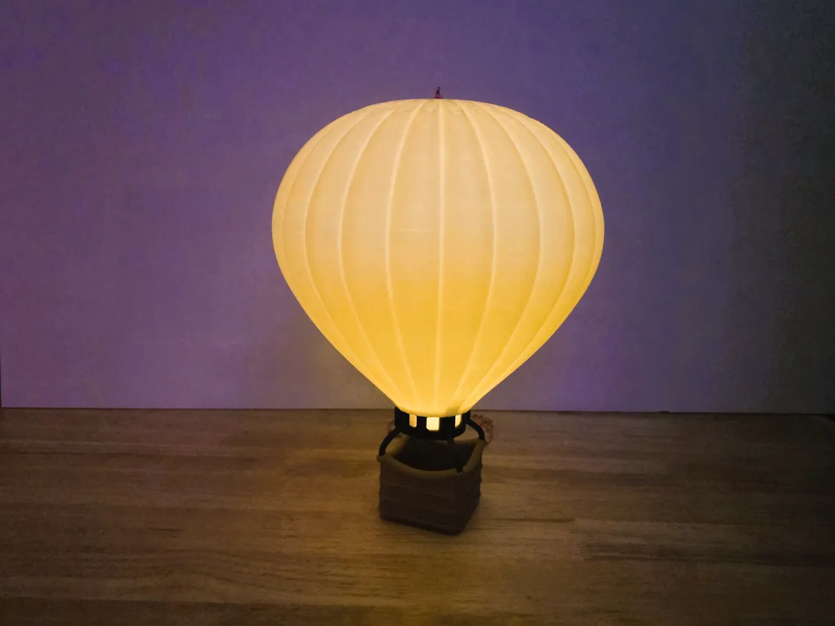 Hot Air Balloon - Tea Light Candle, photo 2 of 4 - Hot Air Balloon - Tea Light Candle Home Decor Items