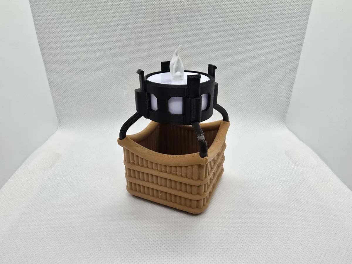 Hot Air Balloon - Tea Light Candle, photo 4 of 4 - Hot Air Balloon - Tea Light Candle Home Decor Items