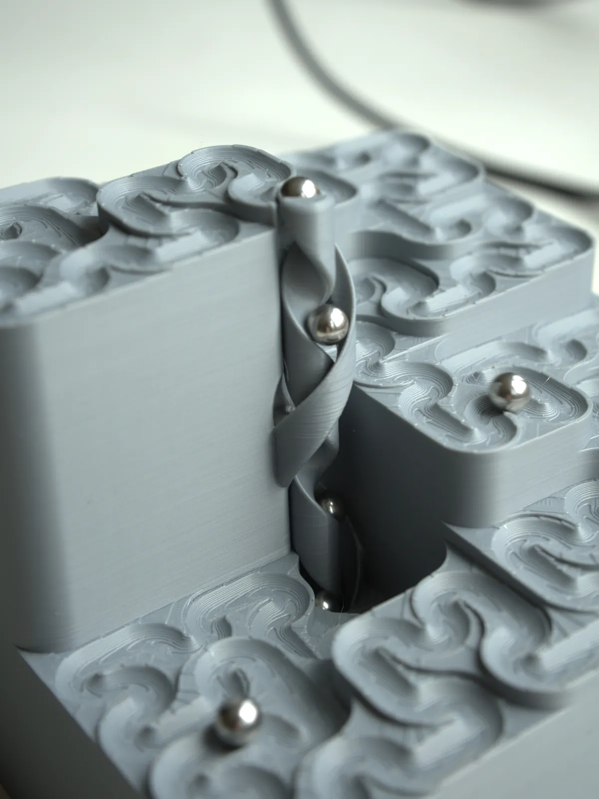 Manual/ Motorized Hilbert Curve Marble run (Moore), photo 2 of 4 - Manual/ Motorized Hilbert Curve Marble run (Moore) Toys, Games & Hobbies