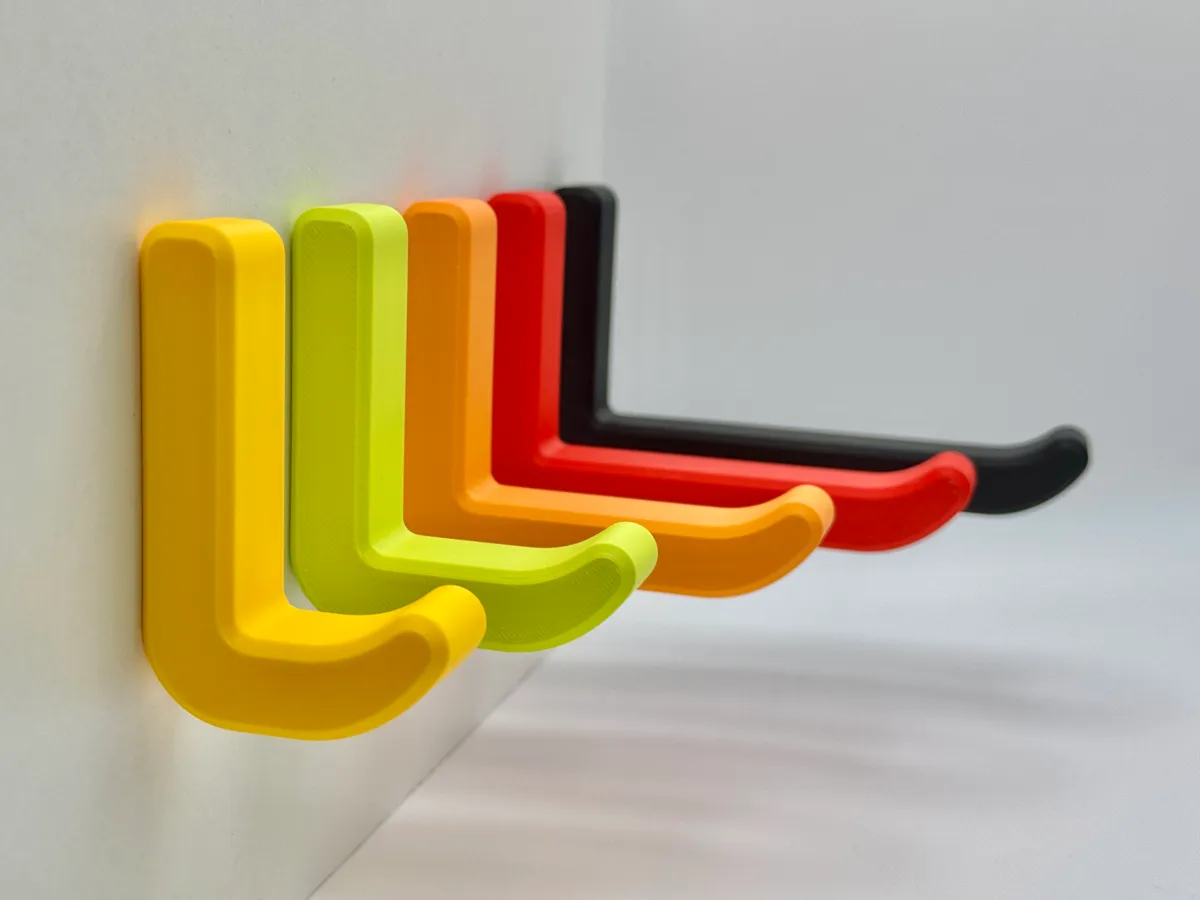 Wall hook for clothes, caps, bags, garden tools