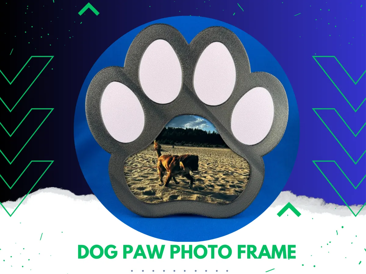 Dog Paw Photo Frame