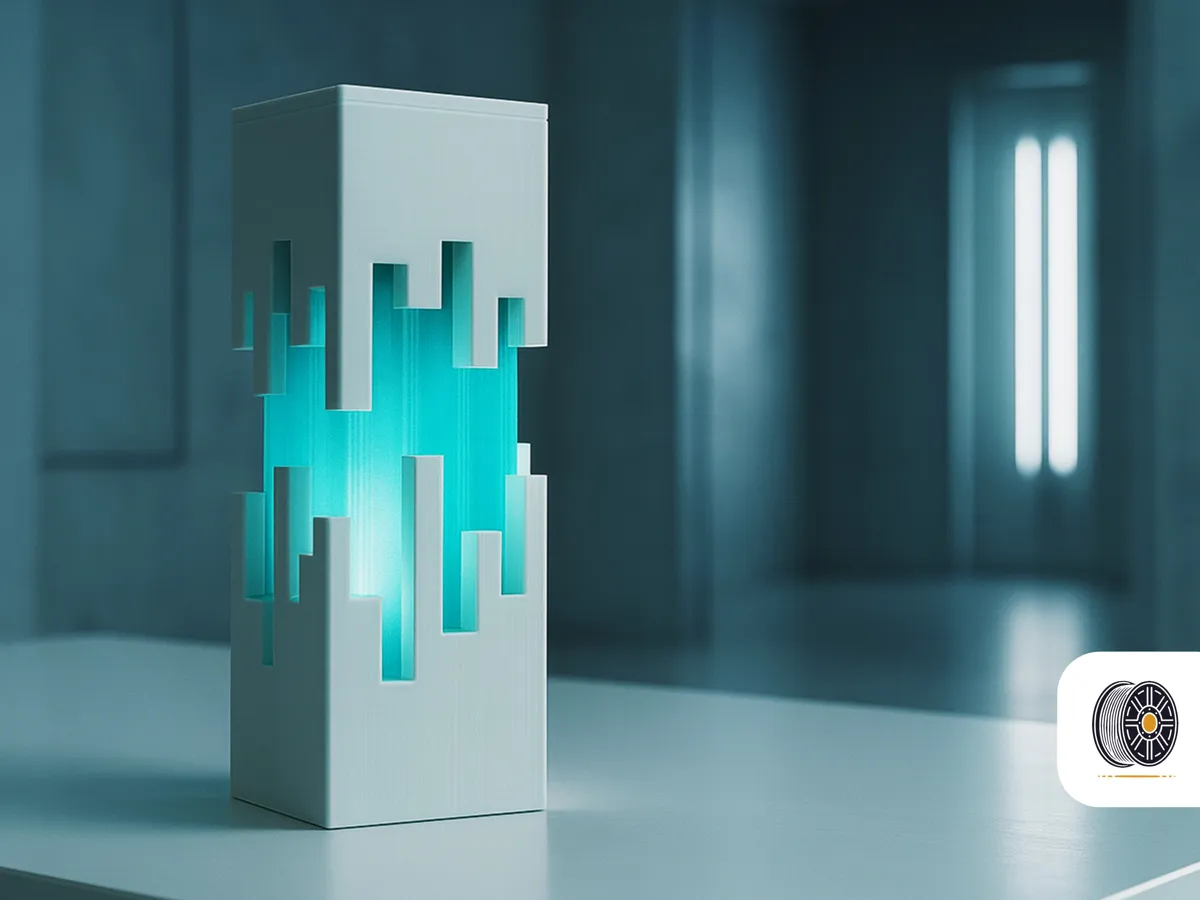 A Modern Futuristic Prism Lamp - Modern Table Lamps, in stock