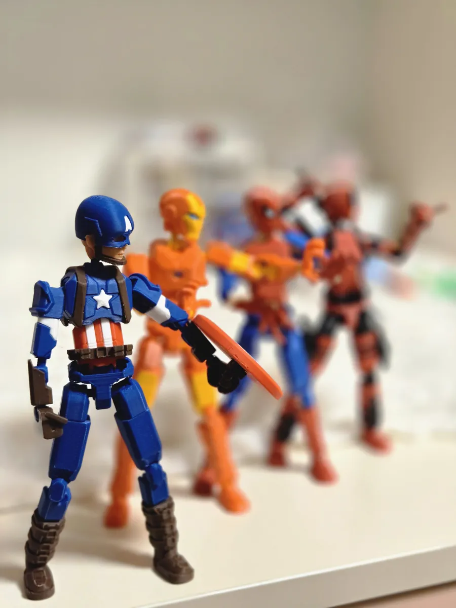 Proto 9 Captain America version not required, photo 3 of 4 - Proto 9 Captain America version not required Figurines & Collectibles