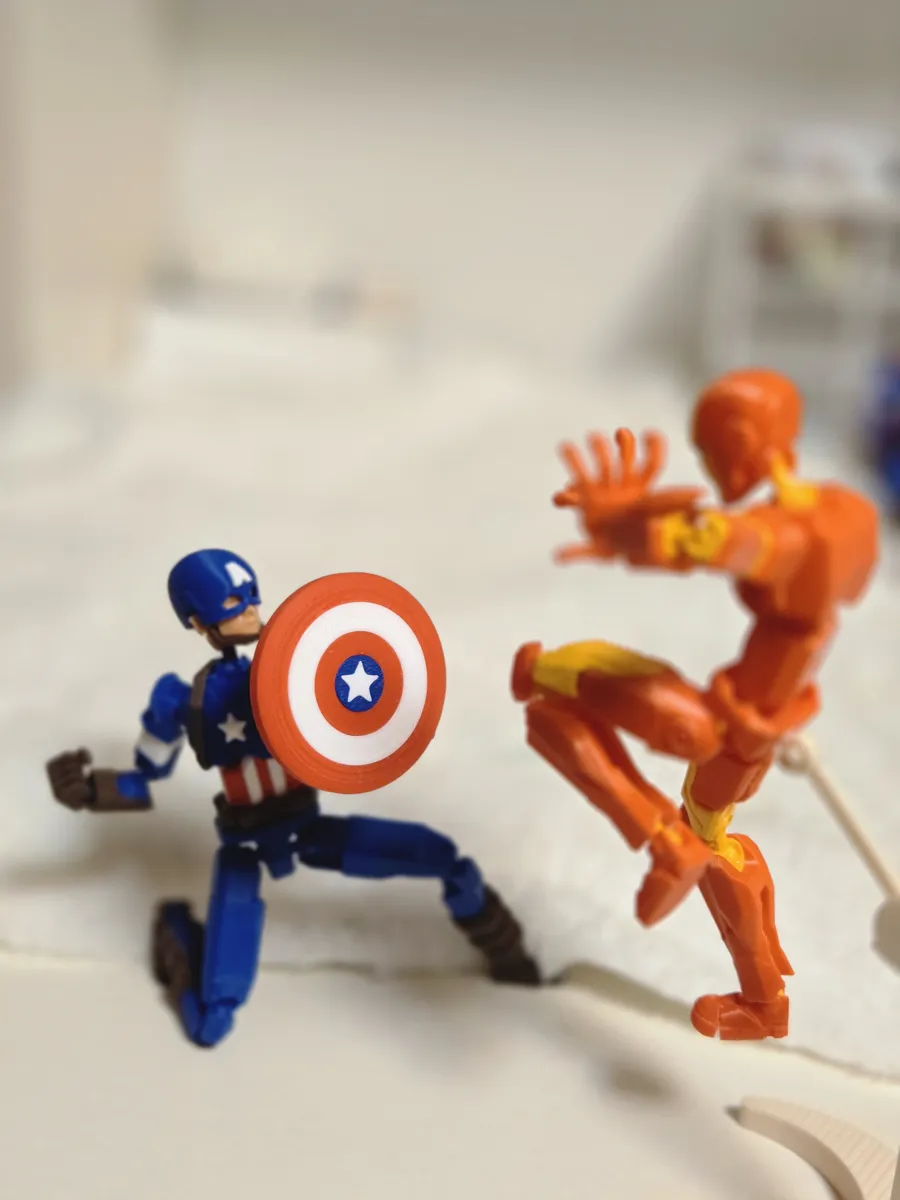 Proto 9 Captain America version not required, photo 4 of 4 - Proto 9 Captain America version not required Figurines & Collectibles