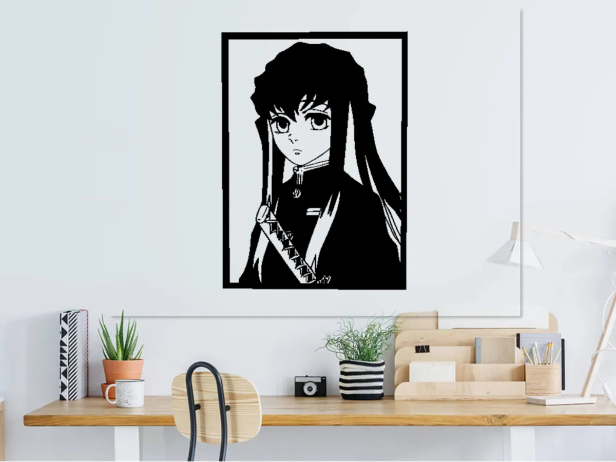 Demon Slayer Muichiro Tokito Kimetsu no yaiba wall