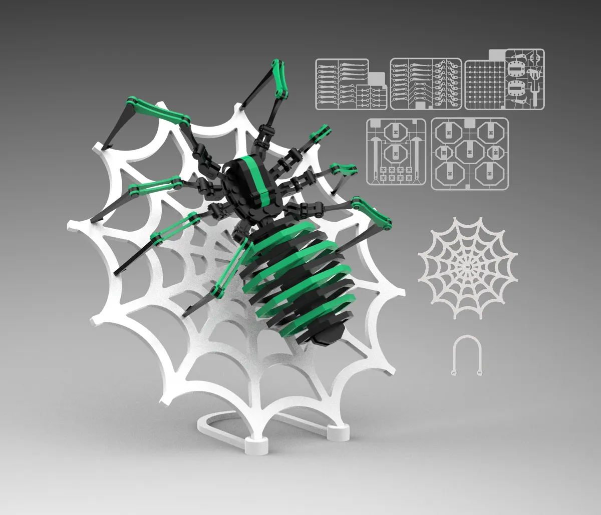 Arachna the Robot Spider Nature Explorer Card Kit