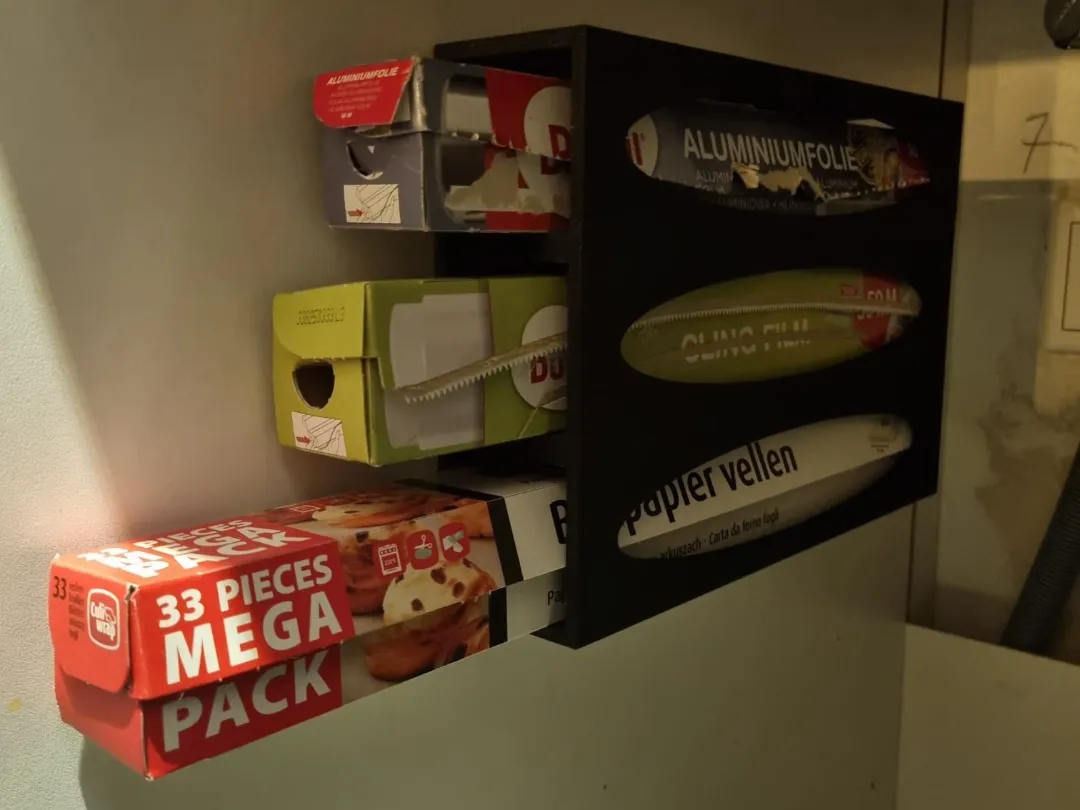 Kitchen foil storage