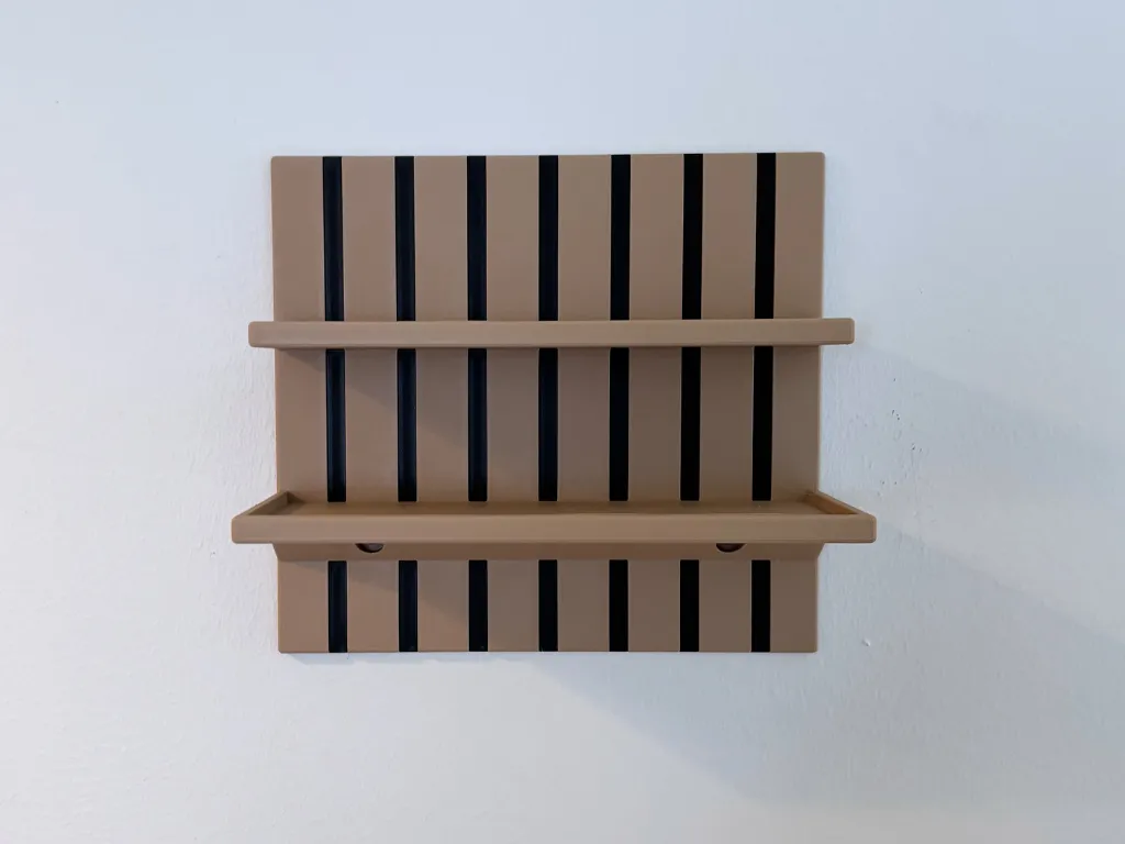 Wood Panel Shelf Organizer, photo 3 of 4 - Wood Panel Shelf Organizer Storage & Organisation